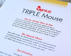 Triple Mouse - Genius_12